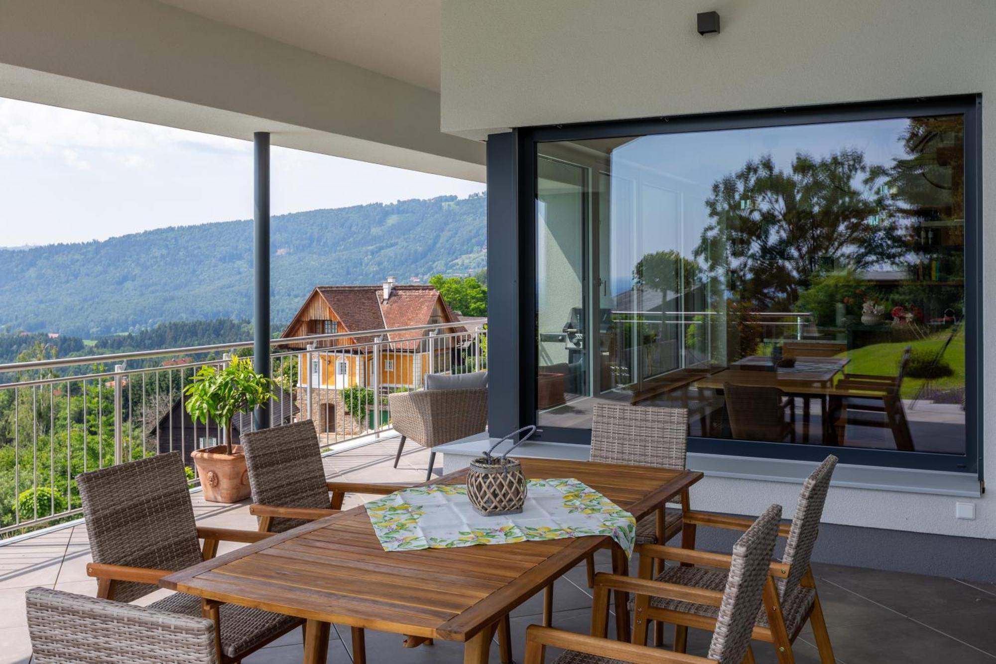 Greim15 --- Ganzes Ferienhaus Mit Fernsicht, Pool, Wellness Deutschlandsberg Exterior photo